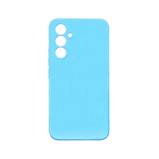 Silicone Case with Camera Shield for Samsung Galaxy A54 5g Blue